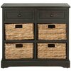 Safavieh Herman Storage Unit- Brown - 27.6 x 13 x 29.9 in. AMH5702F